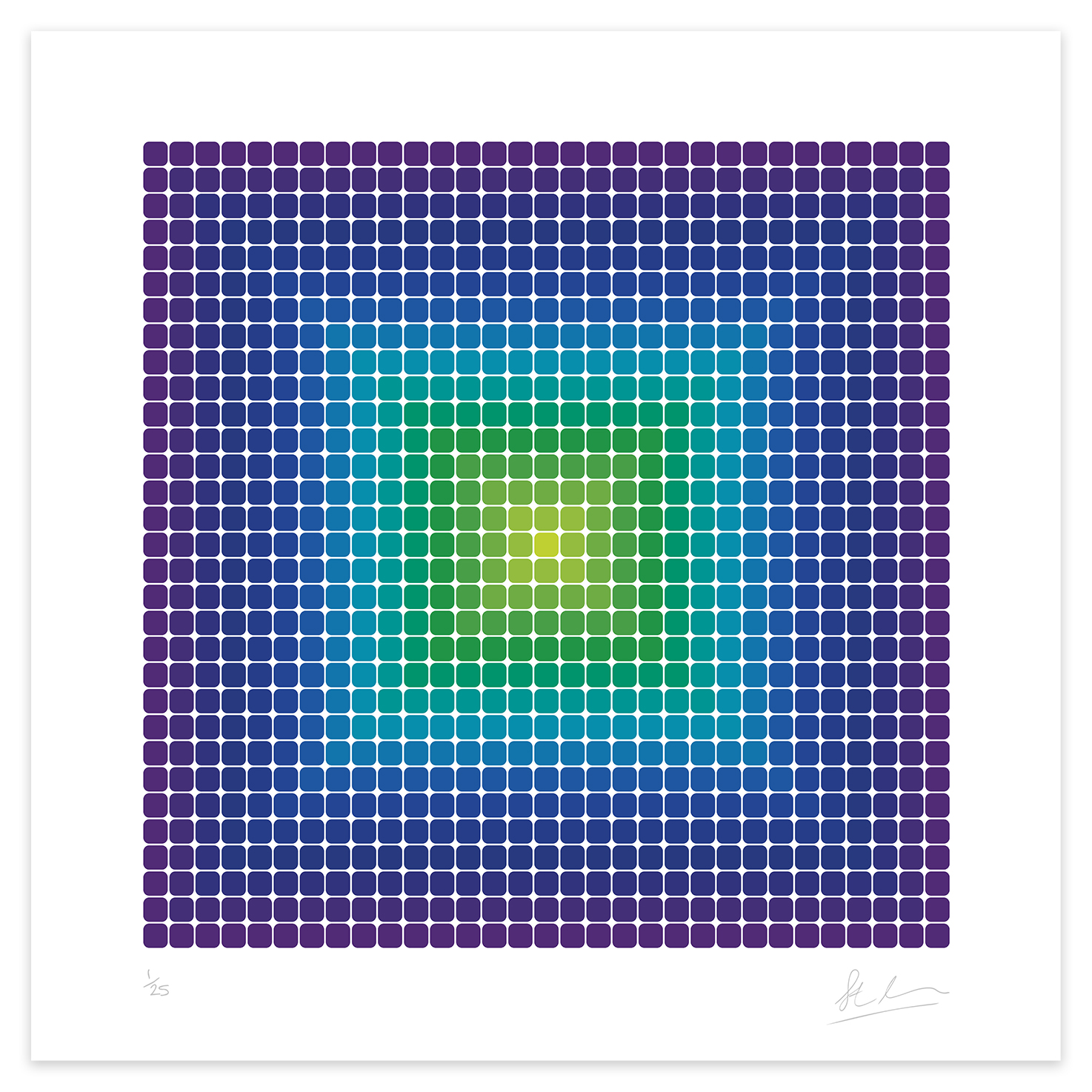 Blast — Green, Blue and Purple