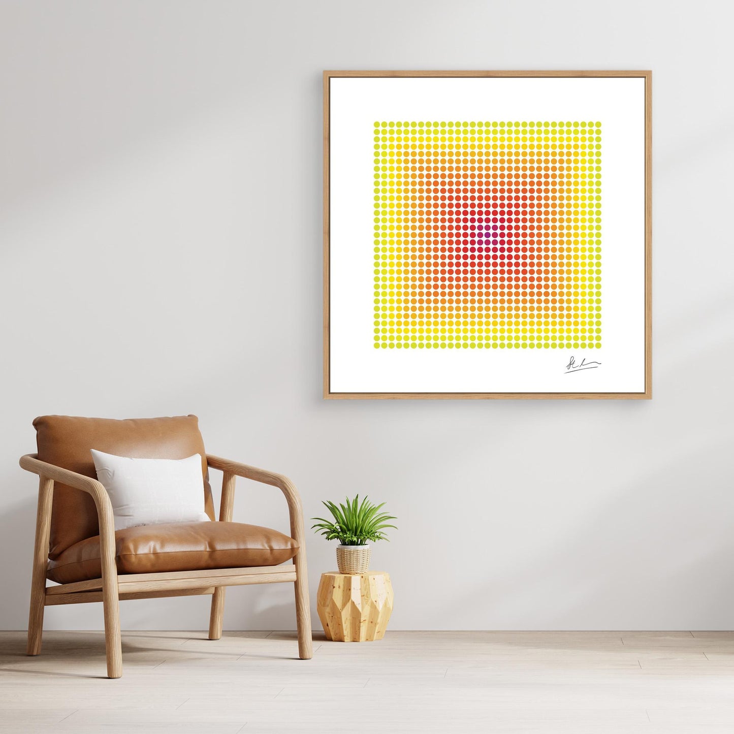 Blast of Purple, Red and Yellow