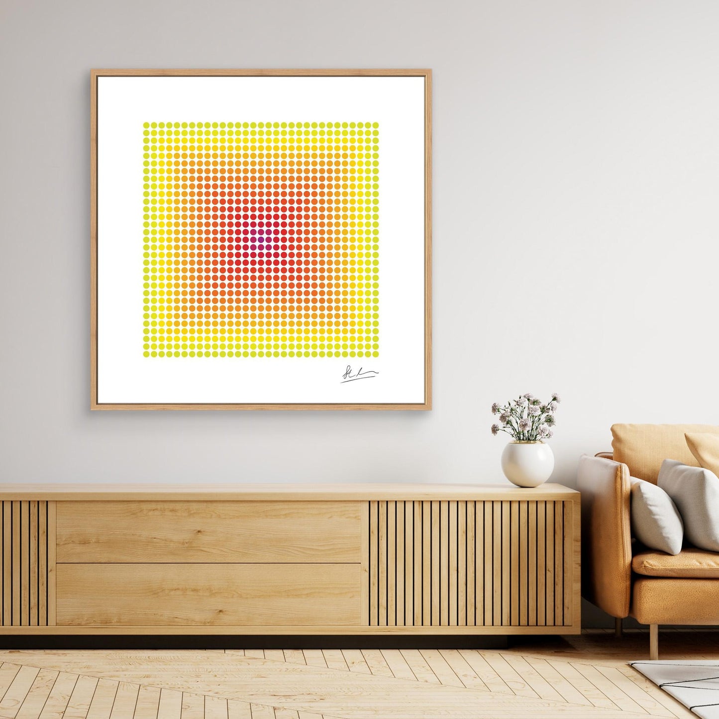 Blast of Purple, Red and Yellow