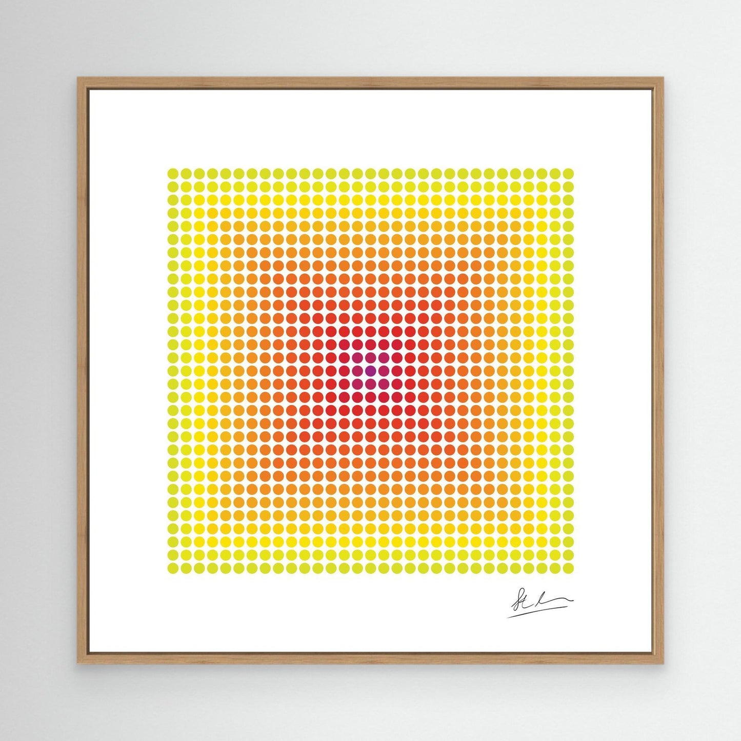 Blast of Purple, Red and Yellow