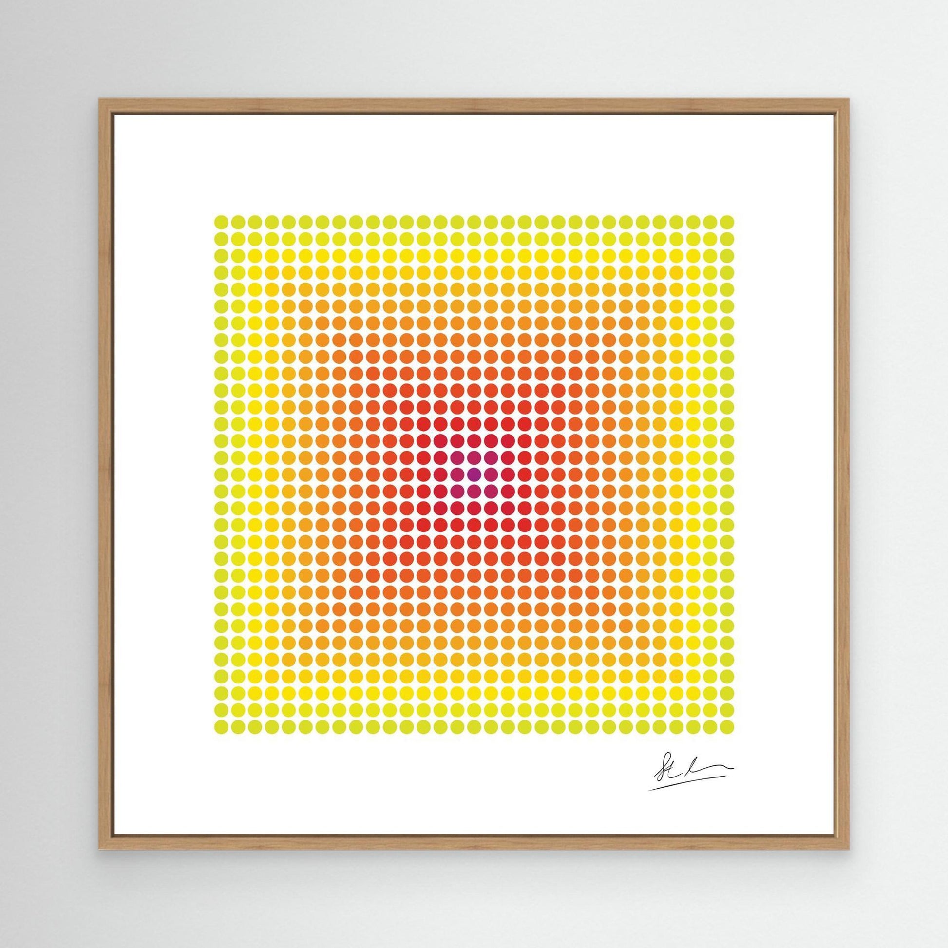 Blast of Purple, Red and Yellow