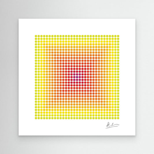 Blast of Purple, Red and Yellow